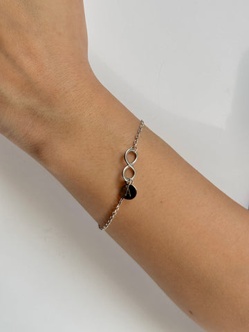 Customised Infinity Initial Bracelet