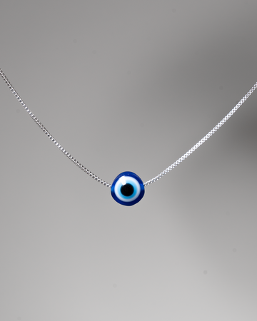 Pure 925 Silver Evil Eye Necklace