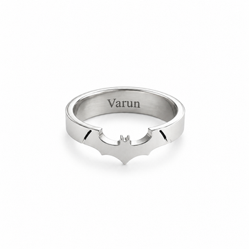 925 silver batman ring , miso by sonia, Customised batman ring 