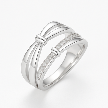 Promise Knot Couple Ring