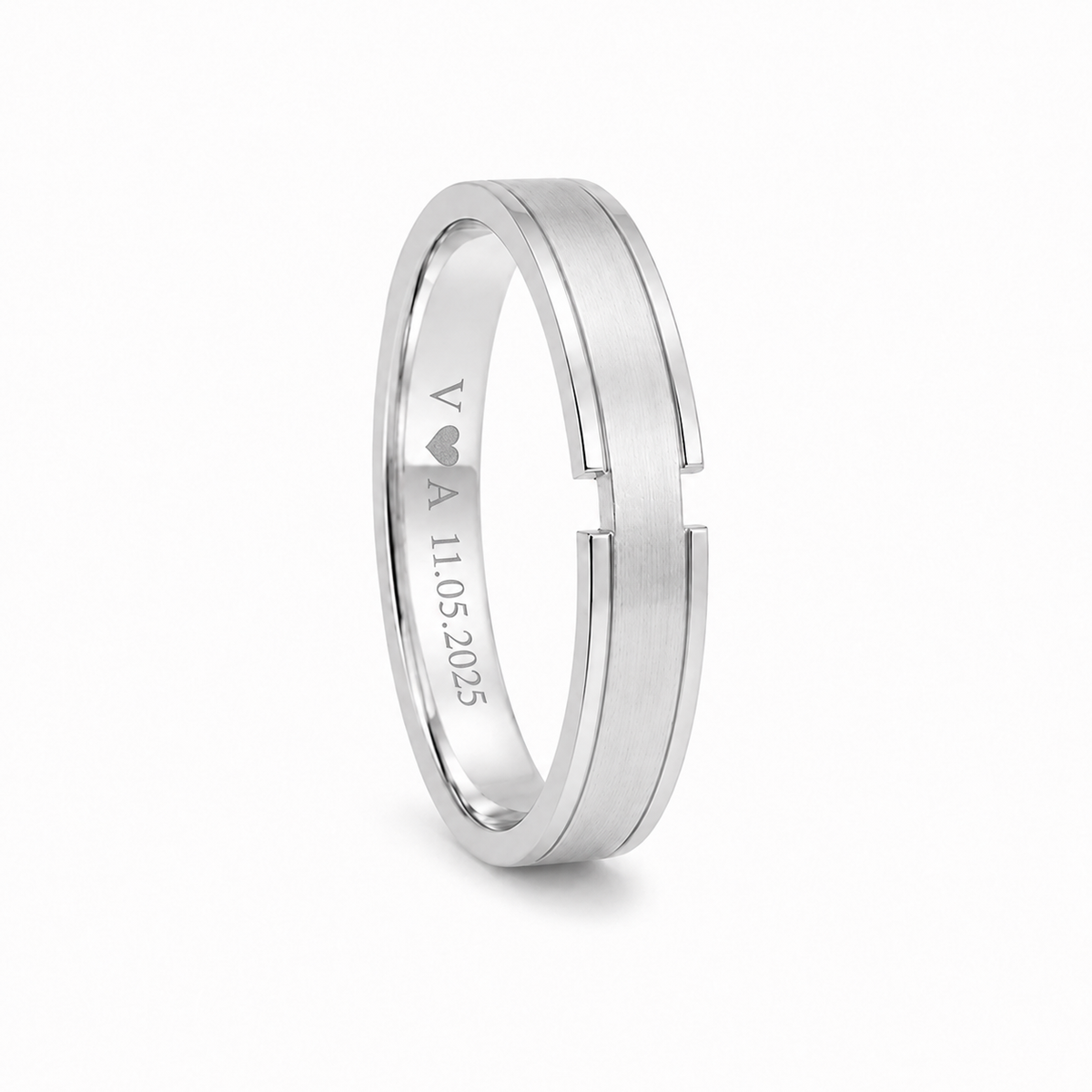 Classic mens 925 silver ring , boyfriend gift 