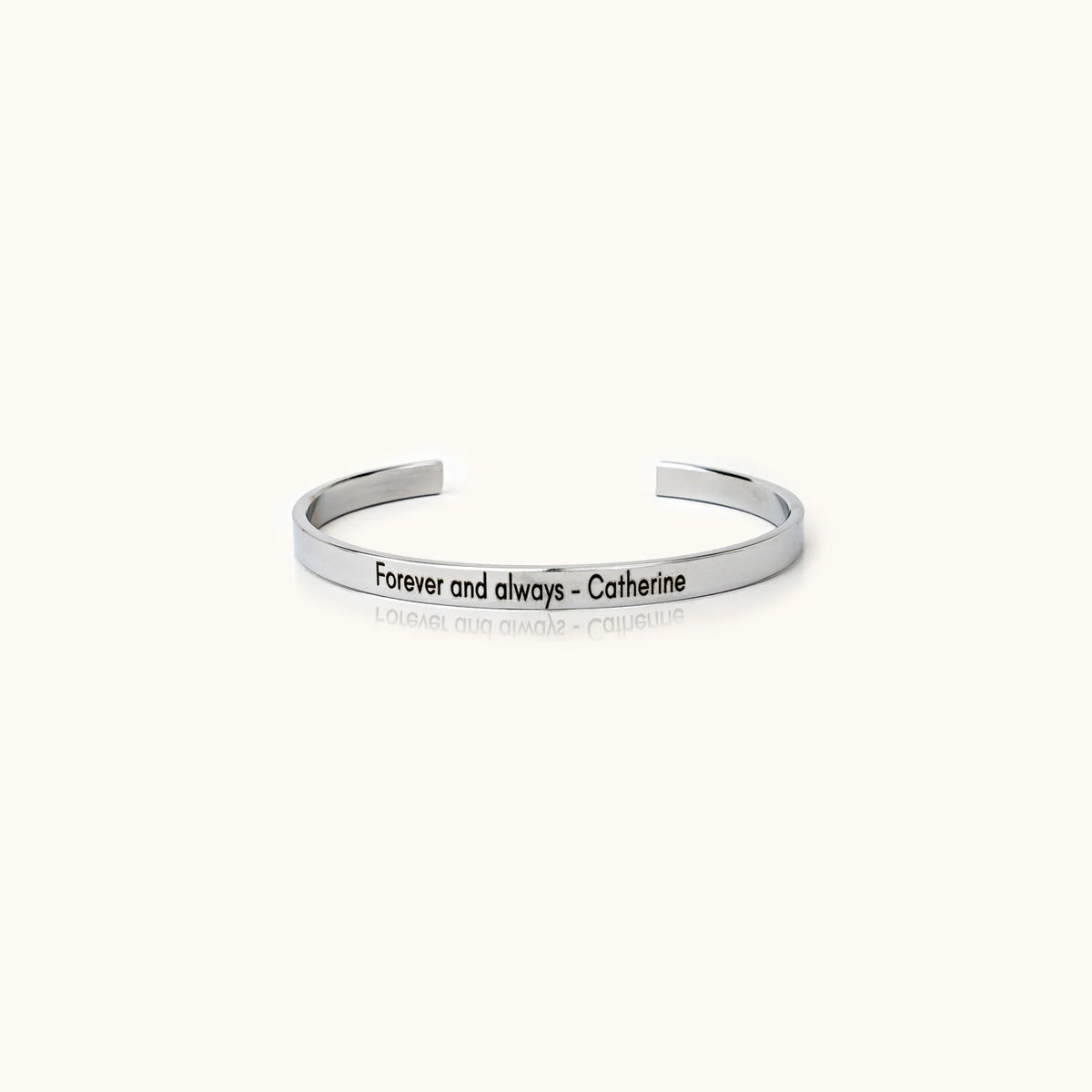 Customised kada in 925 silver sterling 