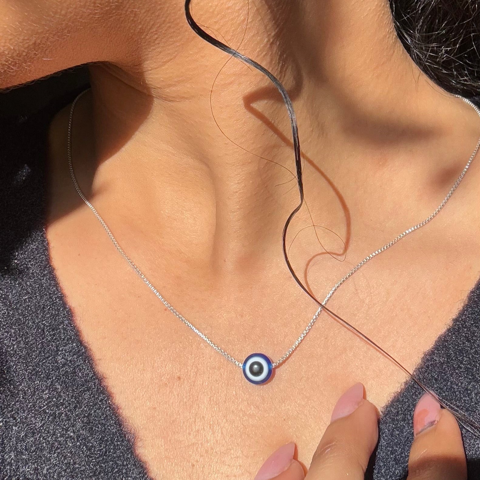 Evil eye for girlfriend 