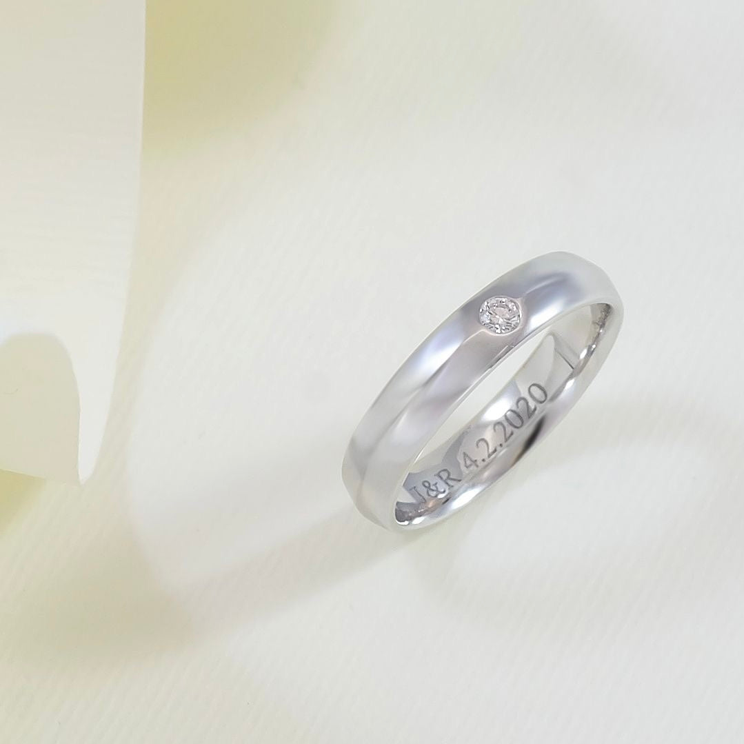     Genuine 925 Sterling Silver Solitaire Ring , tanishq silver ring 