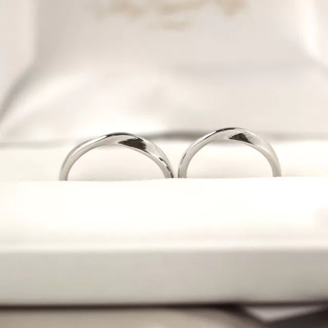 Giva silver rings for couple 