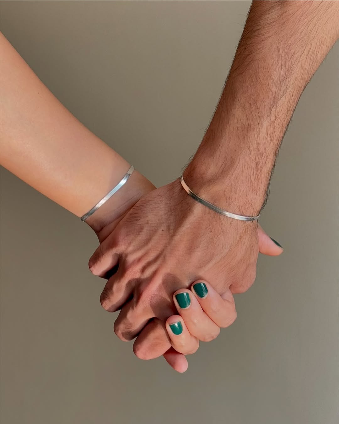 ☆TATIANA☆ Silver 925 Modern Flat Snake Chain Bracelet BR17 925 Silver Flat Snake Chain Bracelet