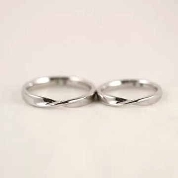 Pure 925 Silver Mobius Ring