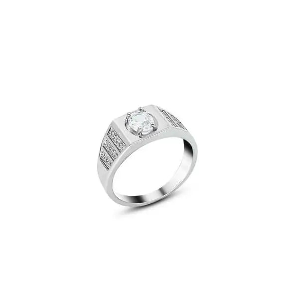 Bold Elengance Silver Men's Ring