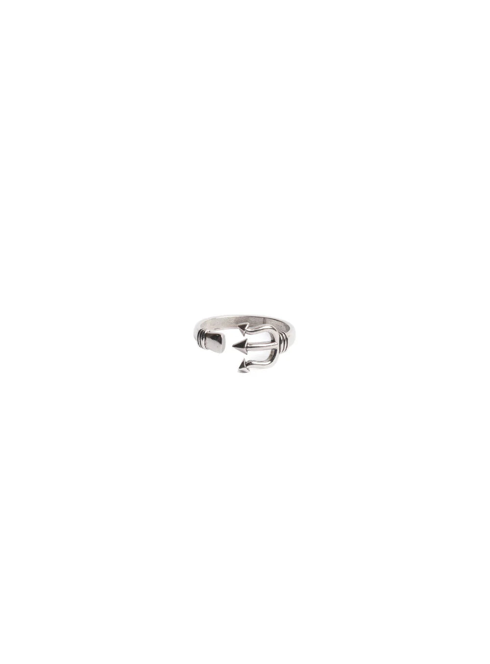 Pure 925 Silver Trishul Ring