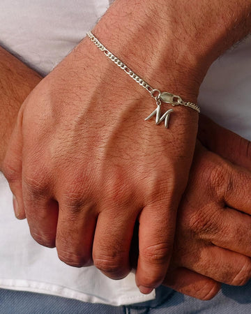 Cuban Signature Bracelet With Initials