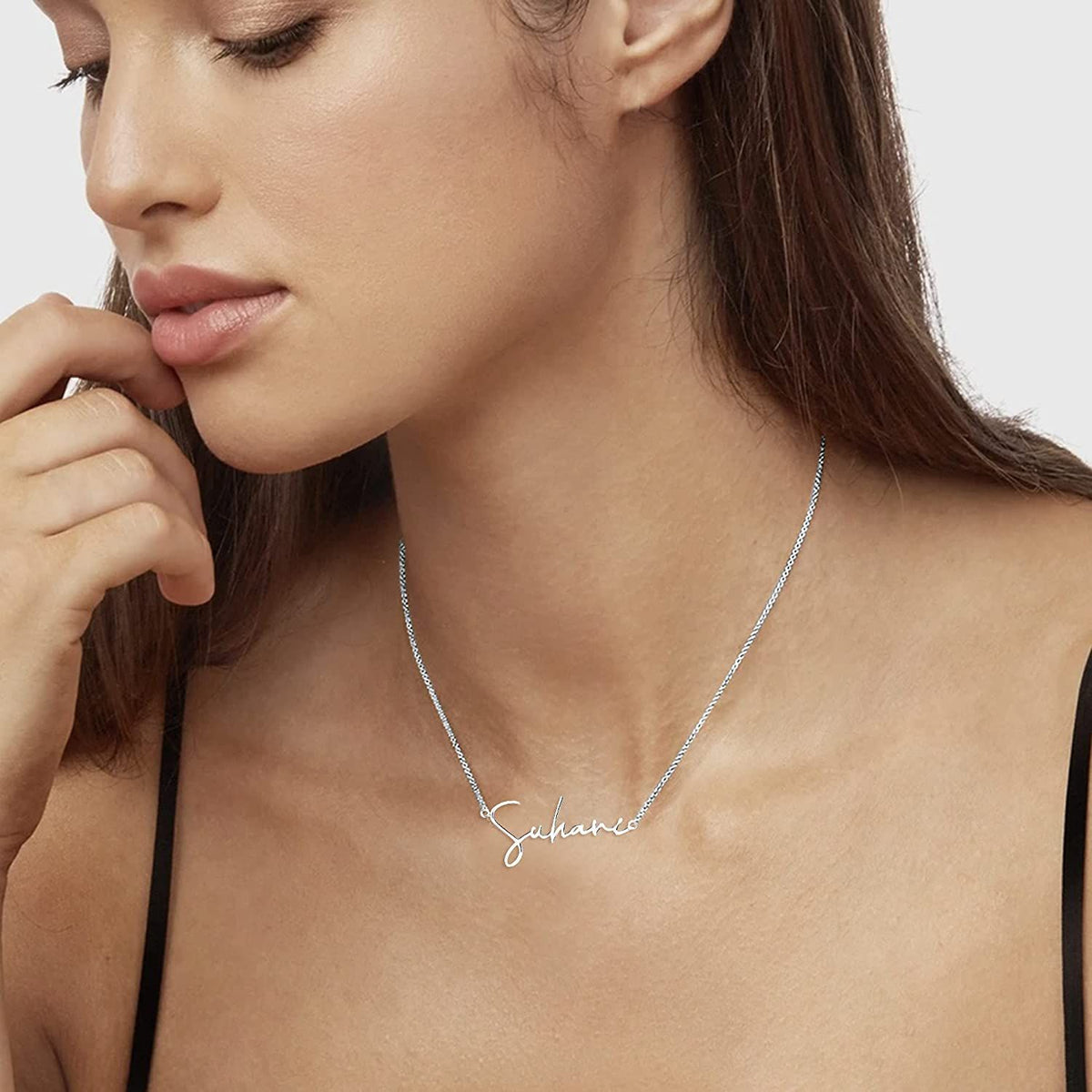 Name Necklace in pure 925 Silver 