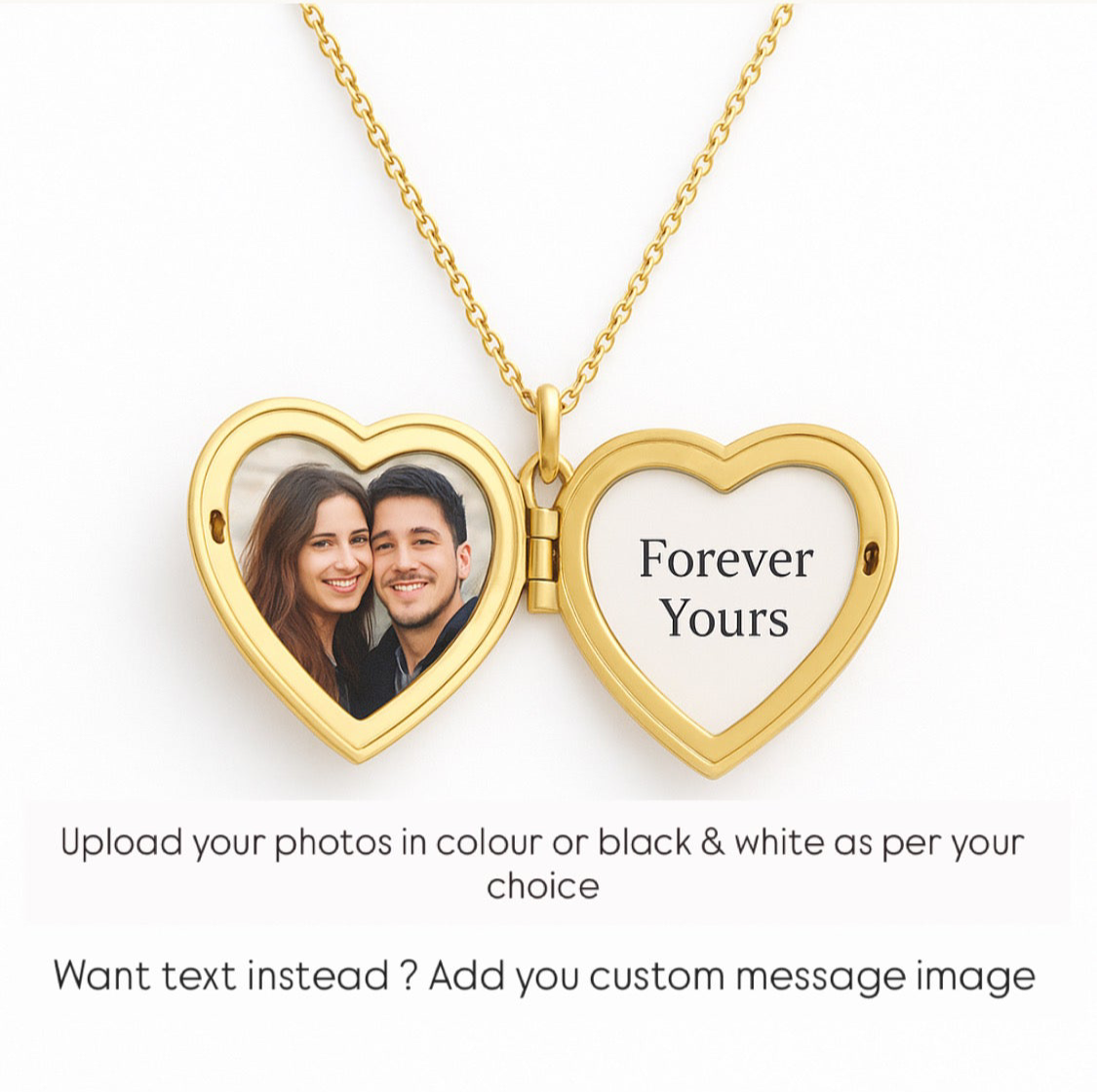 Secret heart photo locked