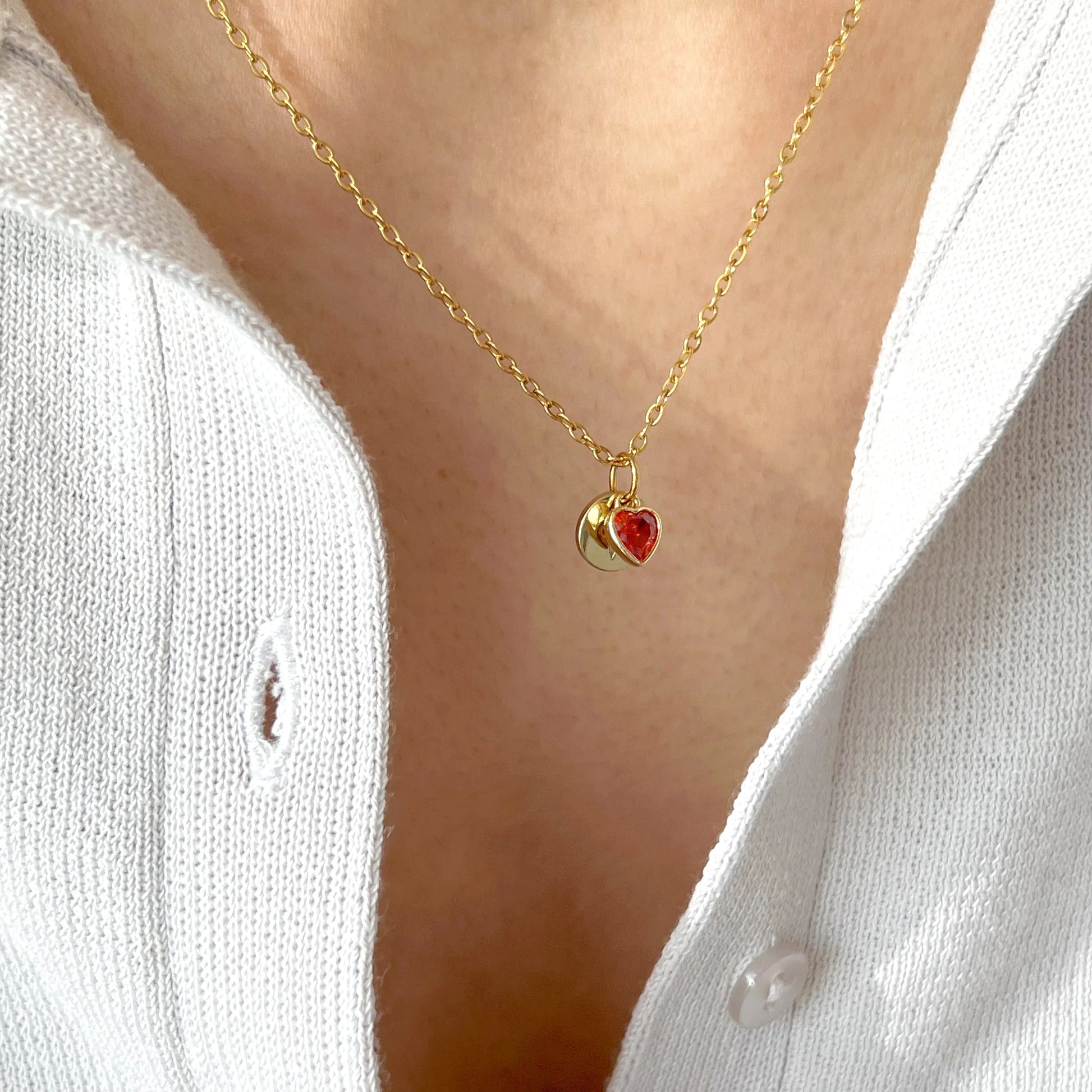 Secret initial necklace , affordable necklace 