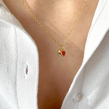 Secret initial necklace , affordable necklace 