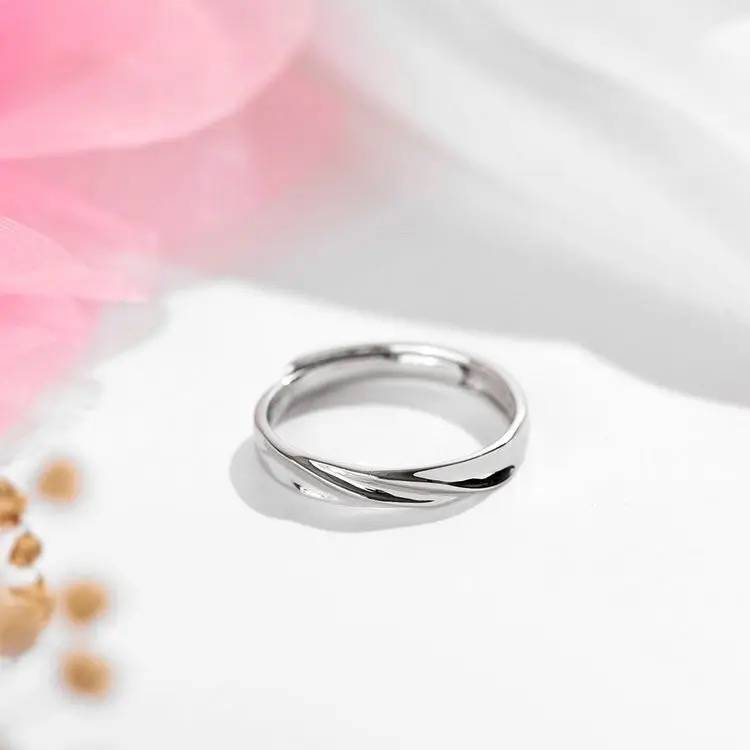 Unisex silver ring with customisation 