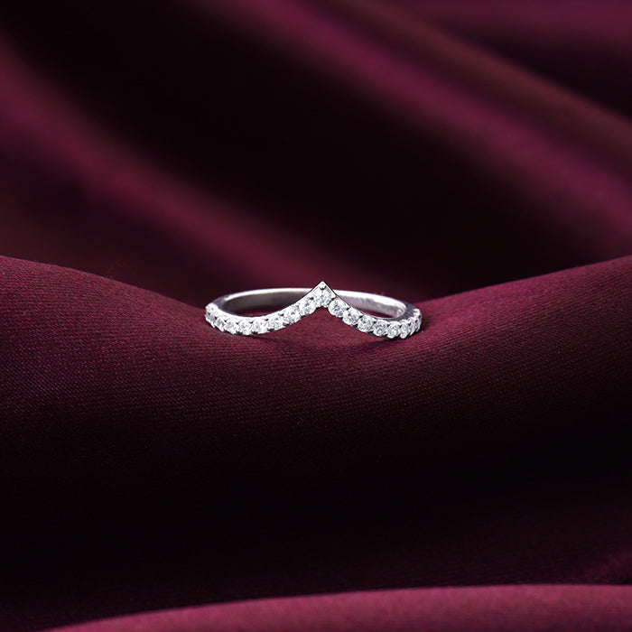     gift for girlfriend silver ring