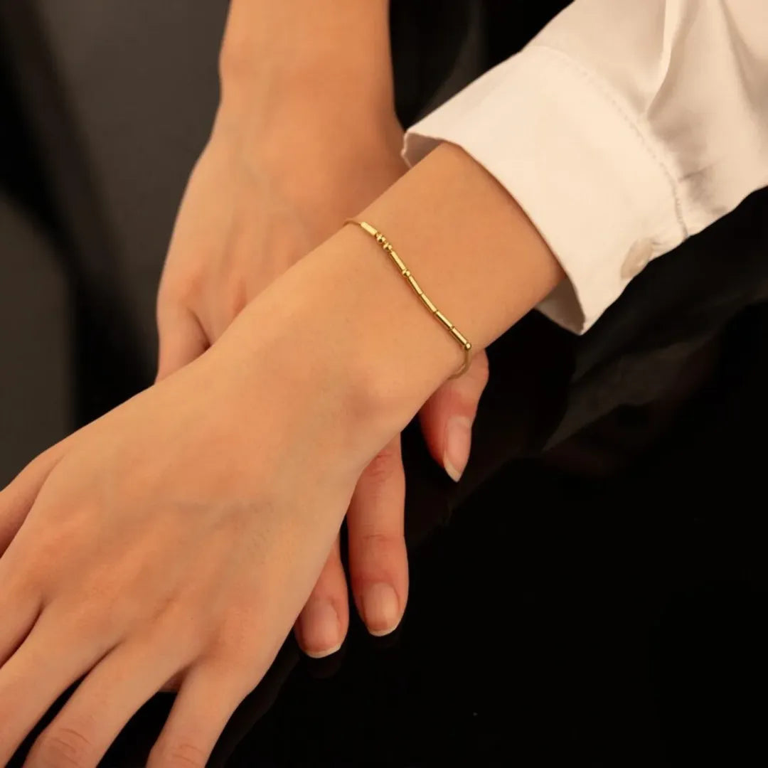 morse code jewellery bracelet for men , laviscart , glomo 