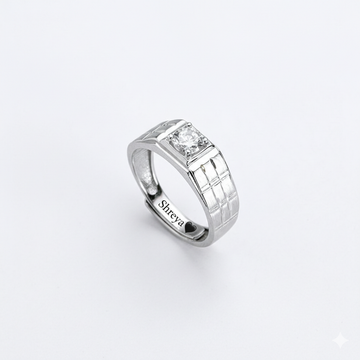 palmonas mens silver ring 
