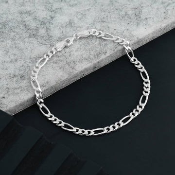 Raksha bandhan gift for brother , silver bracelet 