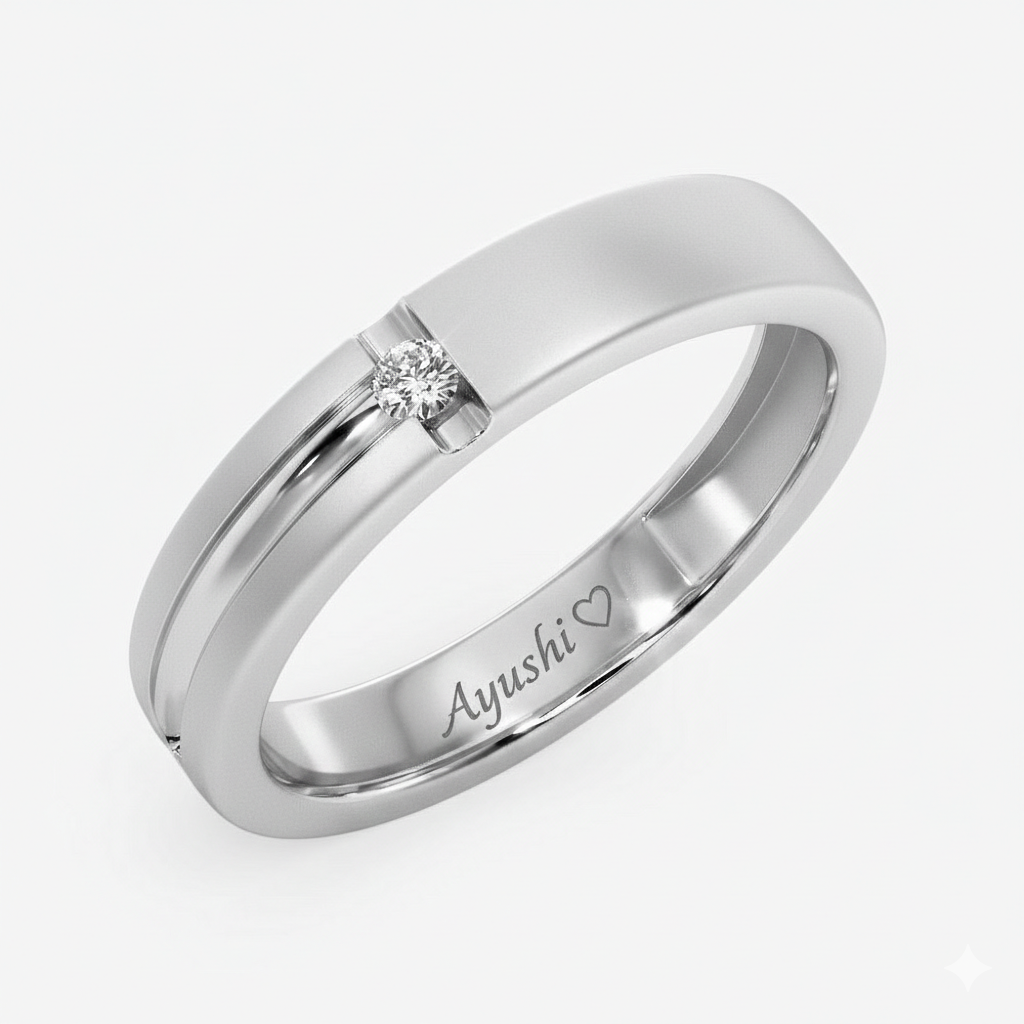 925 sterling silver mens ring , zavya ring 